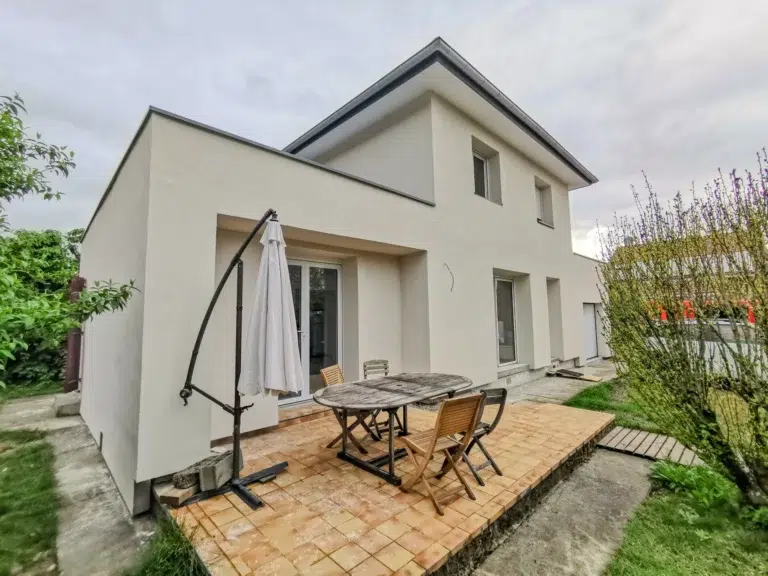 Extension surélévation en ossature bois